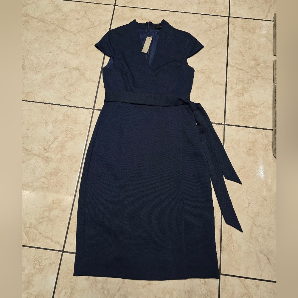 J. Crew Dress Faux Wrap